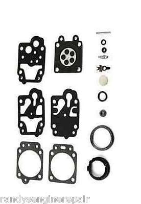 Carburetor Rebuild Repair Kit For Walbro K21-WYK & K13-WYK. Complete Kit