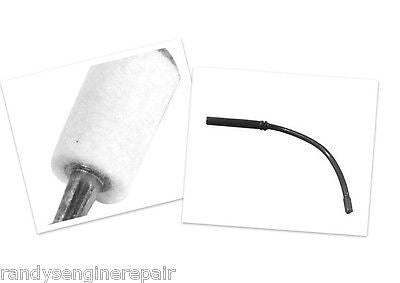 Molded Fuel Line & filter for Homelite 63744A, 63745A / 07-008 63744A 63745A