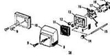 PART air filter box cover MCCULLOCH trimmer 224237