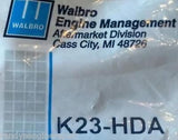 K23-hda Walbro Carburetor Repair Kit OEM Genuine Carb Rebuild Overhaul