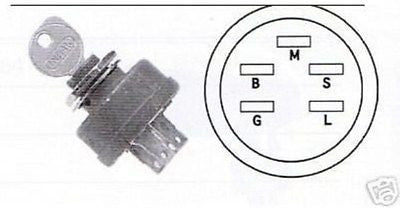 SWITCH w/key 925-0267A Craftsman Sears Toro MTD Cub Cadet 725-0267 725-0267A