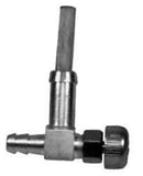 IN LINE FUEL Gas Petrol Cut SHUT OFF VALVE 1/4" NIPPLE metal with screen New