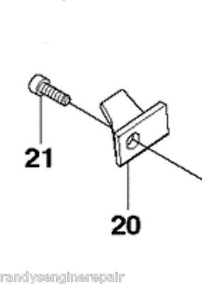 CHAIN CATCHER HUSQVARNA # 537377902 fits 545 555 550xp 560xp cs2258 cs2260