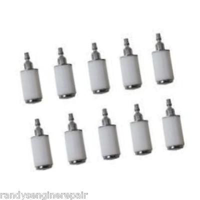 10 Pack Gas Fuel Filter For Weedeater Poulan Craftsman Trimmer Chainsaw Blower