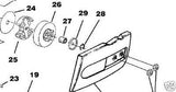 Homelite Craftsman Ryobi Needle Bearing up04175, 04927, ps04669 fits models list