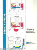 C-1022 Walbro Diaphragm Carburetor Service Manual