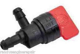 1/4" Inline Fuel Gas Shut-off Valve Petcock 90 Degree Rotary 9294