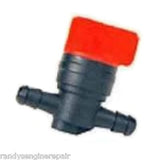 (5) 1/4" In-Line Straight Fuel Gas Cut-OFF / SHUT-OFF VALVES Petcock Motorcycle
