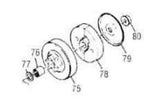 CLUTCH NUT MCCULLOCH 111079 MTD MC-111079-00
