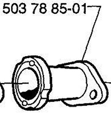 Husqvarna Rubber Intake Manifold Pipe 335 335XPT - HVP 537 19 30 02