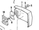 INNER GUIDE BAR PLATE 67588 VINTAGE MCCULLOCH CHAINSAW POWER MAC 6