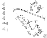 part handle kit MCCULLOCH trimmer 300834 fits ++++