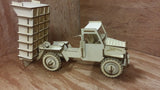 Laser Cut Wooden Model Kit Dump Truck Ages 8+. Customization available! FREE US SHIPPING!