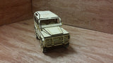 Laser Cut Wooden Model Kit Land Rover Defender truck Ages 8+. Customization available! FREE US SHIPPING!