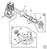 carburetor HOMELITE TRIMMER a004445a a03003 a03002 Walbro carb a-04445