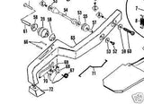 PART handle screw 222768 111014 MCCULLOCH CHAINSAW