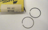 MCCULLOCH 87164 PISTON RING SET FITS VINTAGE MINI MAC 1 6 6A 25 30 CHAINSAW
