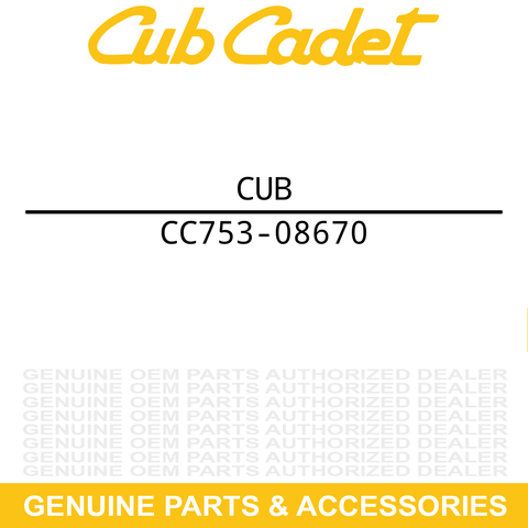 MTD 753-08670 Short Block 30Cc Cub Cadet Troy-Bilt