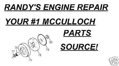 CLUTCH MCCULLOCH TITAN 7 MS1436NAV MS1842AV MS1636NAV