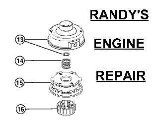 compression spring Ryobi 750r 765r 766r 770r TRIMMER