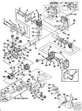 part carburetor gasket homelite trimmer 98766a Leaf BLOWER