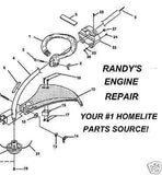 FLEXIBLE DRIVE SHAFT 07486 HOMELITE fits MODELS LISTED