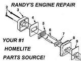 Homelite, Sears, Craftsman up05878, 98784a, 98784 Muffler Exhaust Screen