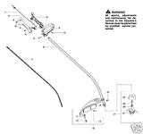 FLEXSHAFT WEED EATER FEATHERLITE FX25LE XT250LE FX25