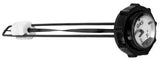 FUEL GAS GAUGE 2 1/4" X 12 1/2" DEPTH 1/4 turn style 21415 GRAVELY 8000 800 series
