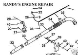 BELLOWS 570566001 RYOBI BLOWER PART RY08570