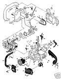 clutch spring VINTAGE MCCULLOCH 69358 93608 POWER MINI MAC 6 1 CHAINSAW PART