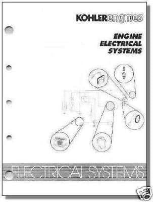 ELECTRICAL Systems Manual TP-2210-A NEW KOHLER Engine