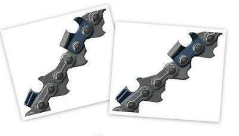 (2) 20" 72LPX 3/8" .050 Saw Chains Blades fits Stihl OLYMPIK EFCO MAKITA Chainsaw Models