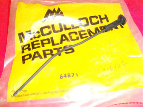OILER oil ROD MCCULLOCH 64871 216126 FITS OLD 10-10 SERIES chainsaw