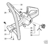fuel tank vent plug + check valve Husqvarna 36, 41 and models list in description