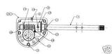 OEM MTD 917-04861 Worm Gear Compatible With Troy Bilt 717-0528,717-04449, 20T