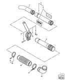 New Echo Blower Flex Tube 21001308360 21001308260