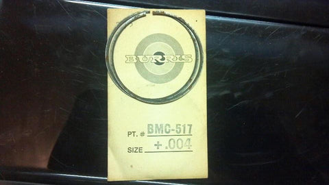 NOS Burris BMC-517 +.004 Piston Rings for vintage Go-Kart