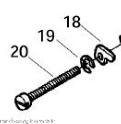 Husqvarna Bar Chain Adjuster Adjust Screw Kit  235 240 36 41 136 141 137 142