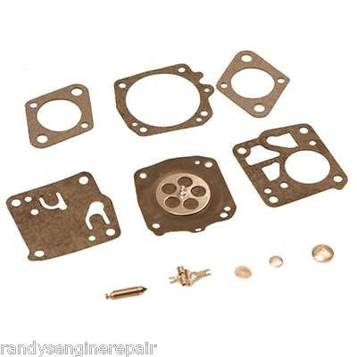 Carb Carburetor Kit OEM Tillotson RK23HS for Husqvarna 61 162 266 272 288 298 395