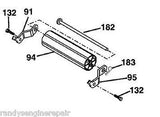 180533 532180533 Bracket, Asm Noseroller, RH Husqvarna Craftsman Poulan Sears