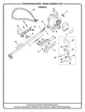 OEM Upper Shaft assembly # 000998235 Toro, Craftsman