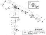 New OEM Husqvarna 125B Handheld Blower Carburetor Assembly Kit 545081811