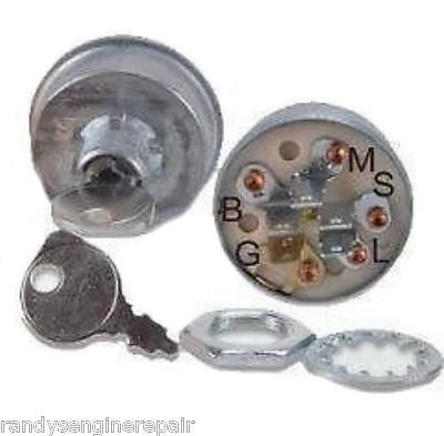 STARTER SWITCH 3 POSITION 5 TERMINALS FITS MANY MODELS