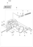 OEM Bar Chain Adjust Tensioner Assy Husqvarna 235 240 New