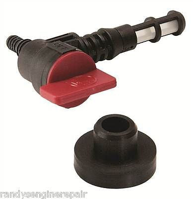 New - #192980GS Briggs & Stratton 90 Degree Fuel Shut Off Valve Kit - Craftsman
