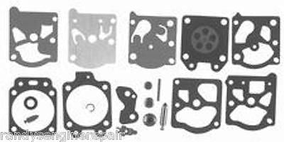 Genuine Walbro K20-WAT Carburetor Repair Kit for Husky Saw 51 / 55 Trimmer TD18DVX, Stihl 026 / 1121