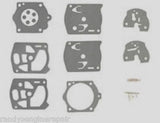 K10-WS Walbro Carburetor Repair Rebuild Overhaul Kit Stihl 048 042 Chainsaw