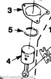 Homelite UP03037A Piston & Rod Kit Assy Sears, Craftsman Trimmer