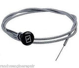 Universal Push Pull Throttle or Choke Cable 60" Conduit Length GOKART TRACTOR